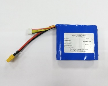Аккумуляторная батарея для FPV 14,4В 5Ач LF-145-6947 (Li-Ion, 4S1P, BAK N21700CG-50, XT60)