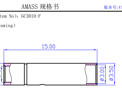 Разъем Amass GC3010-F/"Банан" (гнездо, 40А, D=3.5мм)