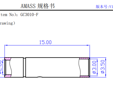 Разъем Amass GC3010-F/"Банан" (гнездо, 40А, D=3.5мм)