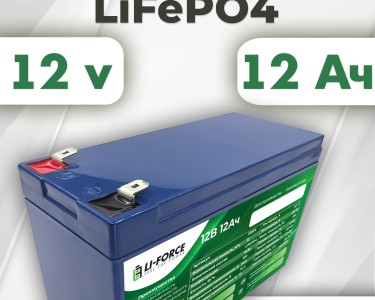 Аккумуляторная батарея 12В 12Ач LF-1212-10824 (LiFePO4, 4S3P, PLB IFR26650-40A, P)