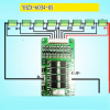 Плата BMS\PCM 8S LiFePO4 YHZX-6034-8S (2.5-3.65V, 25A, балансировка, симметрия) фото 4