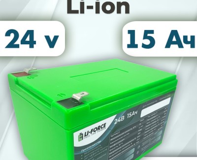 Аккумуляторная батарея 24В 15Ач LF-2415-11043 (Li-Ion, 7S3P, BAK N21700CG-50, P)