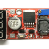 DC/DC преобразователь LCD понижающий, вход 4,5-28V, выход 1,3-25V, 1,5А