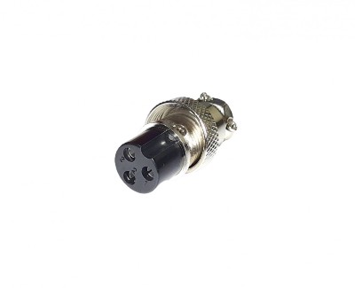 Штекерный разъем GX16-3 (0-7A) розетка на кабель