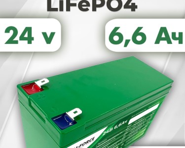 Аккумуляторная батарея 24В 6,6Ач LF-246-12689 (LiFePO4, 8S3P, JG CFR18650-2200, P)