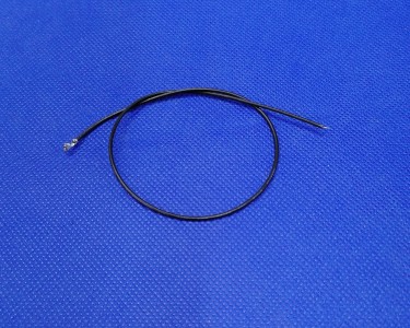SPH-002T-P0.5S, контакт с проводом 24AWG, розетка, 300мм (черный)