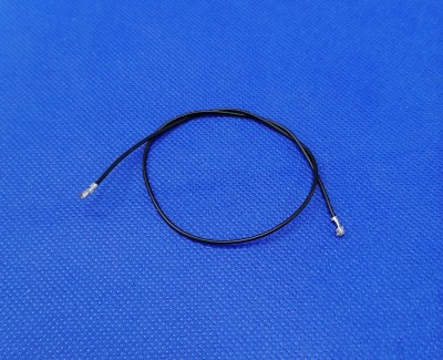 SPH-002T-P0.5S, контакт с проводом 24AWG, розетка, 500мм (черный)