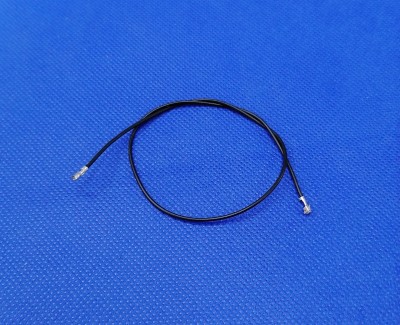 SPH-002T-P0.5S, контакт с проводом 24AWG, розетка-розетка, 300 мм (черный)