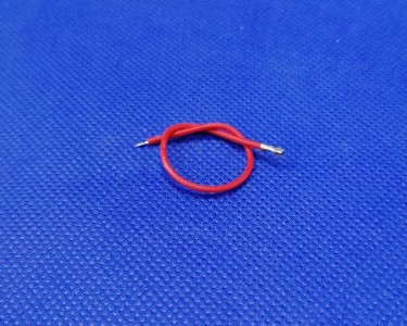 SPH-002T-P0.5S, контакт с проводом 24AWG, розетка, 100 мм (красный)