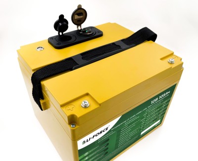 Аккумулятор 12В 105Ач LF-12105-14596 (LiFePO4, 4S1P, EVE LF105, с USB, Type-C и прикуривателем, P)