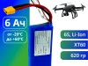 Аккумулятор для FPV 21,6В 6,0Ач LF-216-14987 (Li-Ion, 6S2P, BAK N18650CQP, XT60, T)