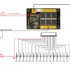 Плата  BMS/СКУ LF-BMS-H1 (3s-16s, 20A-100A термозащита, кнопка включения) фото 0