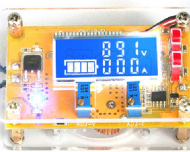 DC/DC преобразователь понижающий LCD вход 6-32В, выход 1,5-32В, 5А (+USB выход)