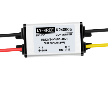 DC/DC преобразователь в корпусе, вход 12-40В, выход 9В, 5А (KREE-K240905)