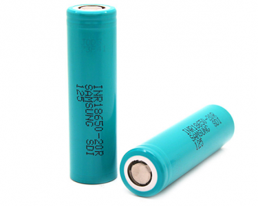 Li-Ion 3.6V, Samsung INR18650-20R, 2000 мАч (аккумулятор литий-ионный)