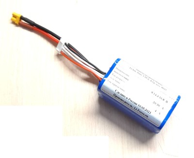 Аккумуляторная батарея для FPV 14,4В 3Ач LF-143-8025 (Li-Ion, 4S1P, XT30, T)