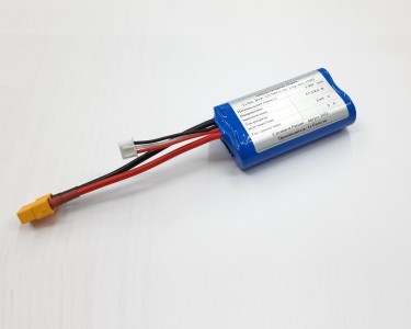 Аккумулятор для FPV очков 7,2В 5Ач LF-75-11022 (Li-Ion, 2S1P, BAK N21700CG-50, XT60)