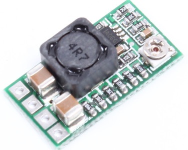 DC/DC преобразователь понижающий вход 4,5-24В, выход 1,8-12В, 3А