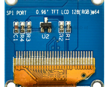 Дисплей TFT (0,96" TFT, RGB, 128*64, SPI, 7pin)