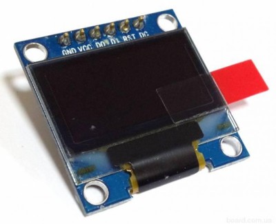 Дисплей OLED (0,96" OLED, blue, 128*64, SPI/I2C, 6pin)