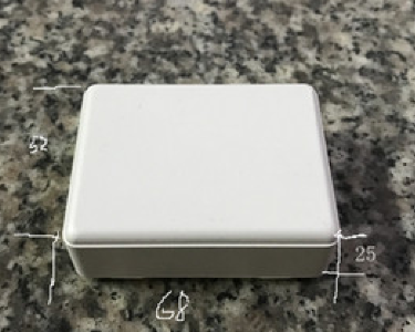 Корпус пластиковый 68*52*25 мм, белый