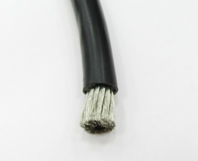 4AWG 25 мм² Медный провод в силиконовой изоляции (чёрный, UL3135) LFW-4B