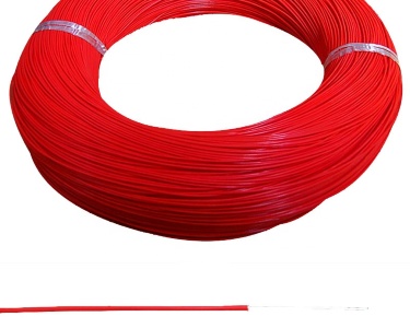12AWG 3,4 мм² Медный провод в тефлоновой изоляции (красный, UL1332)