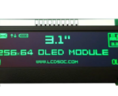 Дисплей OLED (3,1" OLED, green, 256*64, SPI, 10pin)