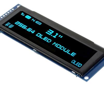 Дисплей OLED (3,12" OLED, green, 256*64, SPI, 7pin)