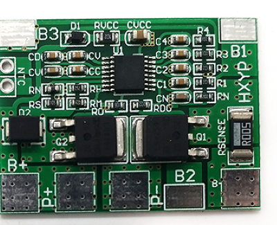 Плата BMS\PCM 4S LiFePO4 HX-4S-3828 (2.35-3.65V, 8~20A, симметрия)