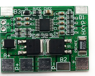 Плата BMS\PCM 4S LiFePO4 HX-4S-3828 (2.35-3.65V, 8~20A, симметрия)