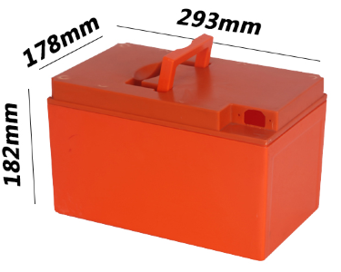 Корпус пластиковый - IEC, 300*179*182 (оранж), LFC - 3814