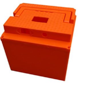 Корпус пластиковый - IEC, 198*166*179 (оранж), LFC - 3823
