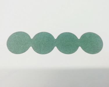 Заглушка, изоляционная прокладка на клейкой основе 4*21700 ( тип 8)