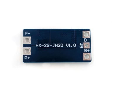 Плата BMS\PCM 2S Li-Ion HXYP-2S-JH20 (3.0 - 4.25V, 13-20А, балансировка, симметрия)
