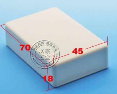 Корпус пластиковый 70*45*18 мм, белый