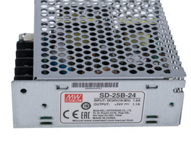 DC/DC преобразователь понижающий вход 19-36В, 1.6А выход 24В, 1,1A (Mean Well SD-25B-24)
