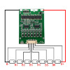 Плата BMS\PCM 7S LiFePO4 HXYP 7S-7552 (2.5-3.65, 18-30A, балансировка, симметрия) фото 0