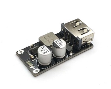 DC/DC преобразователь понижающий вход 6-32В, выход 5В, 3А (выход USB), QC3.0 ( DK-6505)