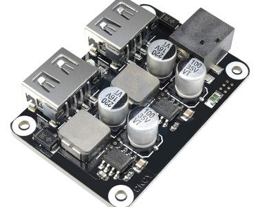 DC/DC преобразователь понижающий вход 6-32В, выход 5В, 3А (выход 2xUSB), QC3.0