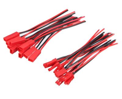 Разъем JST 2.54mm с силиконовым кабелем 20AWG  150мм розетка