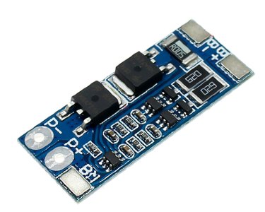 Плата BMS\PCM 2S Li-Ion HX-2S-JH10 (3.0 - 4.25V, 8-10А, балансировка, симметрия)