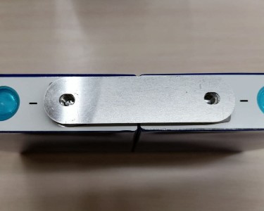 Соединитель поперечный для элементов EVE 50Ач x2 алюминиевый