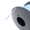 На катушке Медный провод 28AWG 200м 0,08 кв.мм (16*0,08мм) (синий, UL3135) LFW-28Bl в мягкой силиконовой изоляции фото 3