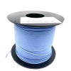 На катушке Медный провод 28AWG 200м 0,08 кв.мм (16*0,08мм) (синий, UL3135) LFW-28Bl в мягкой силиконовой изоляции