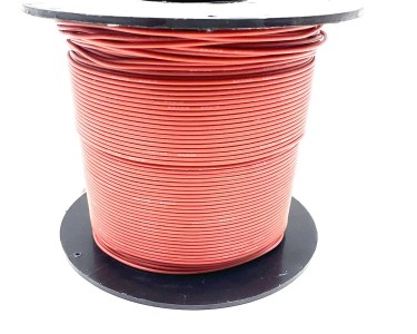 На катушке Медный провод 28AWG 200м 0,08 кв.мм (16*0,08мм) (коричневый, UL3135) LFW-28Br в мягкой силиконовой изоляции