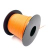 На катушке Медный провод 28AWG 200м 0,08 кв.мм (16*0,08мм) (оранжевый, UL3135) LFW-28O в мягкой силиконовой изоляции фото 4