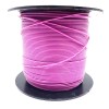 На катушке Медный провод 28AWG 200м 0,08 кв.мм (16*0,08мм) (сиреневый, UL3135) LFW-28V в мягкой силиконовой изоляции