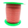 На катушке Медный провод 28AWG 100м 0,08 кв.мм (16*0,08мм) (коричневый, UL3135) LFW-28Br в мягкой силиконовой изоляции