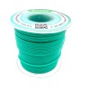 На катушке медный провод 28AWG 50м 0,08 кв.мм (16*0,08мм) (зеленый, UL3135) LFW-28G в мягкой силиконовой изоляции фото 4
